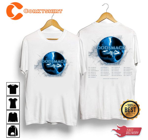 Godsmack And Staind Tour 2023 North American Tour T-shirt