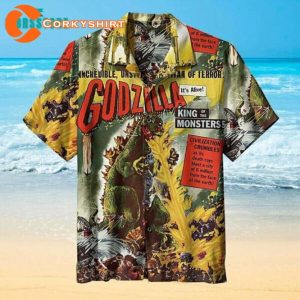 Godzilla King Of Monsters Unisex Hawaiian Shirt