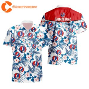 Grateful Dead Rock Band Hawaii Rock Music Aloha Trip Hawaiian Shirt