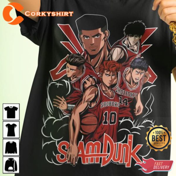 Hanamichi Sakuragi Kaede Rukawa For Fan T-Shirt