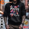 Happy 4Th Of July Patriotic American Us Flag 2023 T-Shirt