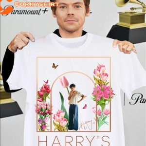 Harry House Floral Designed Gift For Fans Unisex Shirt