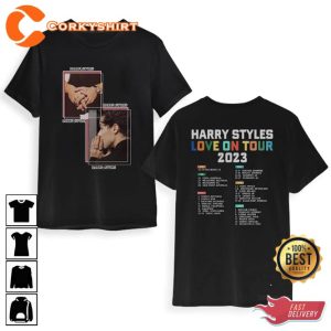 Harry Styles Love On Tour 2023 2 Sides Concert HS Fan T-shirt