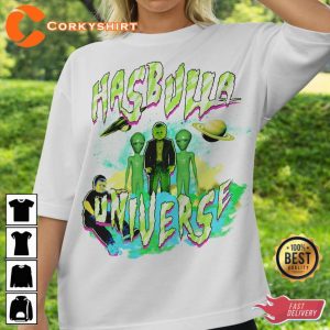 Hasbulla Meme Funny Alien Mini Khabib Gift Unisex T-Shirt