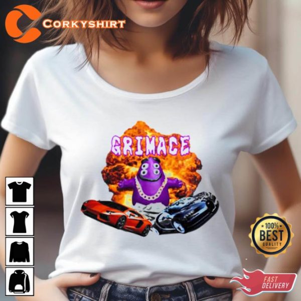 Here Comes Grimace Unisex T-Shirt