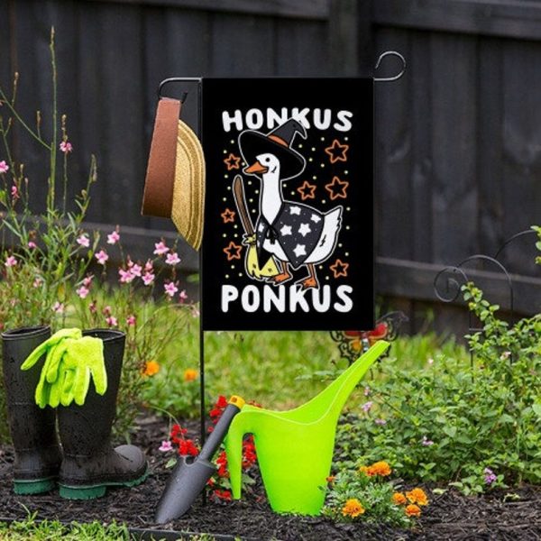 Honkus Ponkus Garden USA Flag