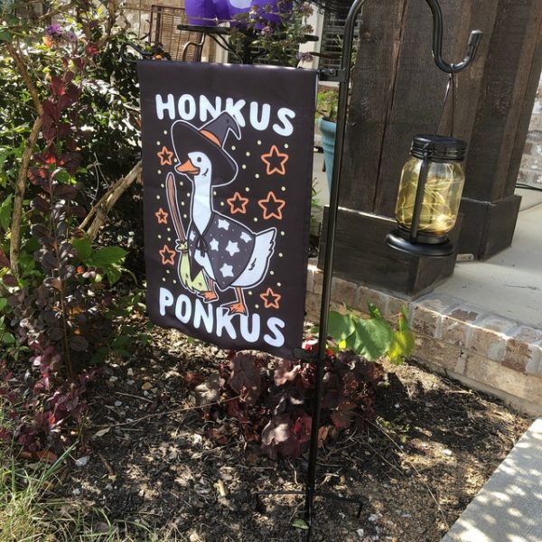 Honkus Ponkus Garden USA Flag