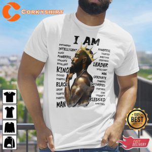 I Am Black King Classic T-Shirt1 (1)