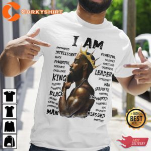 I Am Black King Classic T-Shirt1