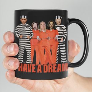 I Have A Dream Funny Designed Ceramic Coffee Mugs