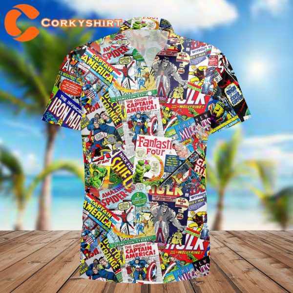 I Like Superhero Comics Hawaiian Spiderman Summer Aloha Vibe Shirt