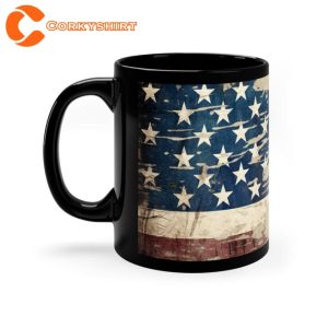 Independence Day Patriotic Celebration Ceramic Coffee Mug