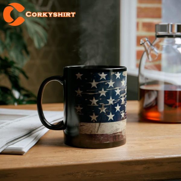 Independence Day Patriotic Celebration Ceramic Coffee Mug