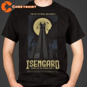 Isengard Tolkiens The Lord Of The Rings inspired T-Shirt