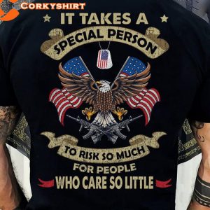 It Takes A Special Person To Risk So Much For People Who Care So Little Classic T-Shirt