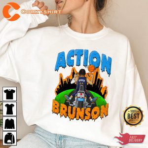 Jalen Brunson Knicks Brunson Burner Fan Gift T-shirt