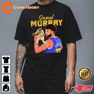 Jamal Murray Blue Arrow Proud American Basketball Sports T-Shirt