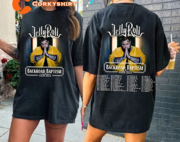 Jelly Roll Merch Country Music Shirt  Gift For Fan T-Shirt