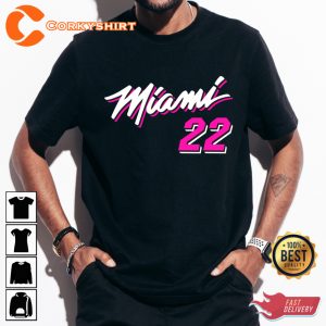 Jimmy Butler 22 Miami Heat Playoff Jimmy Buckets Designed T-Shirt