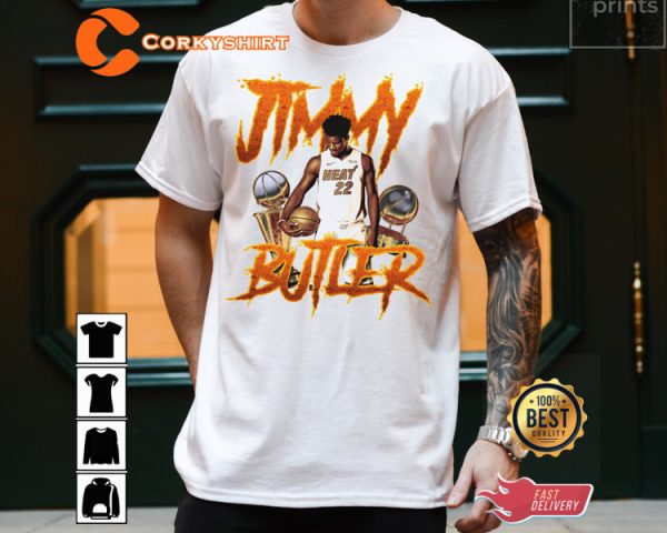 Jimmy Butler III Buckets Playoff NBA Star Tee Shirt Gift For Fans