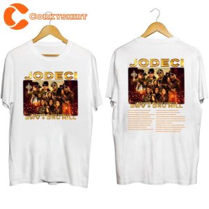 Jodeci Summer Block Party Tour 2023 Concert Fan Gift T-Shirt