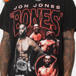 Jon Bones Jones Jonathan Dwight MMA Boxing T-Shirt