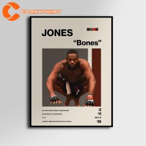 Jon Jones UFC Gift For Fan Classic Poster