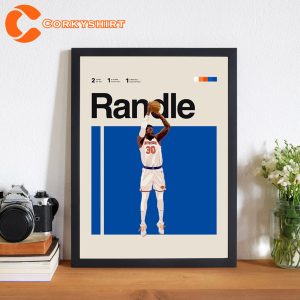 Julius Randle New York Knicks NBA Basketball Poster