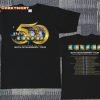Kansas Rock Band 50th Anniversary Tour 2023 Another Fork In The Road T-Shirt
