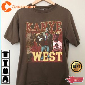 Kanye To The West College Dropout Reaper Kanye West Tour Designed T-Shirt
