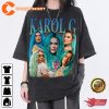Karol G Latin Trap R&B Pop Fan Gift Vintage T-shirt