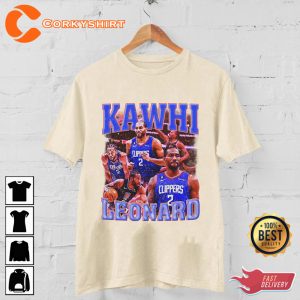 Kawhi Leonard NBA Championships Los Angeles Clippers T-shirt