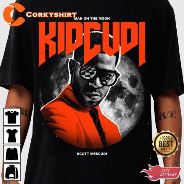 Kid Cudi T 90s Inspired Vintage Style Unisex T-Shirt