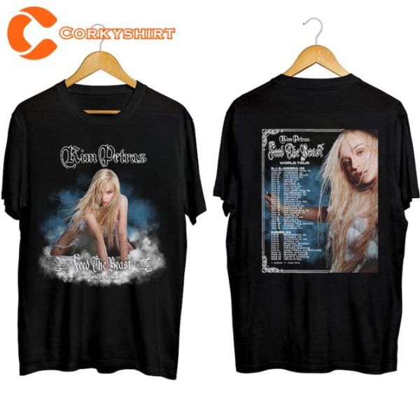 Kim Petras 2023 Feed the Beast World Tour T-Shirt