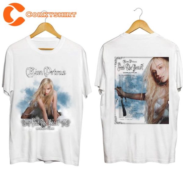 Kim Petras 2023 Feed the Beast World Tour T-Shirt