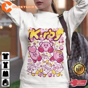 Kirby Unisex Heavy Blend Crewneck Gift For Fan T-Shirt