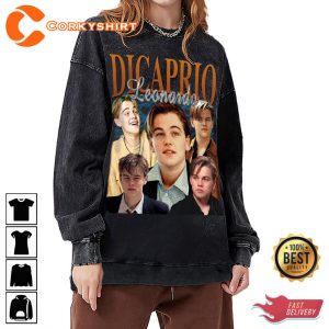 Leonardo Dicaprio Vintage 90s Fan Gift Unisex T-shirt