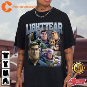 Lightyear Buzz Toy Story Movie Cartoon T-Shirt