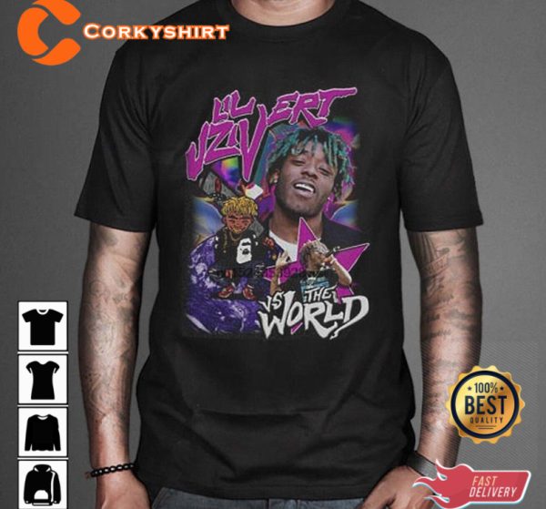 Lil Uzi Vert Rap Inspired Hip hop Rap Tee Tour New Men T-Shirt