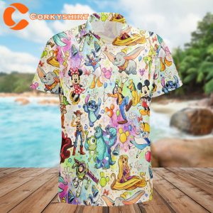 Lilo Stitch Family Matching Summer Disneyland Aloha Vibe Hawaiian T-Shirt