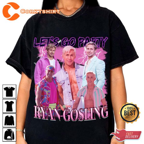 Literally Me Ryan Thomas Gosling Barbie Movie T-Shirt Design