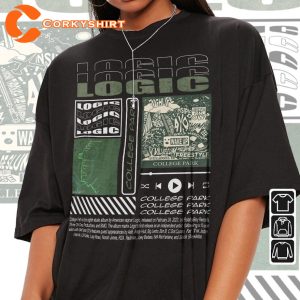 Logic-Rap-The-College-Park-Tour-2023-Vintage-T-shirt
