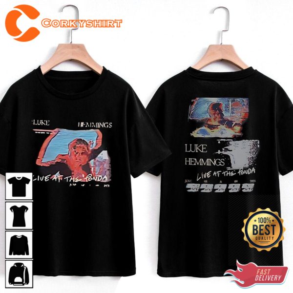 Luke Hemmings Music Concert Live At The Fonda T-shirt