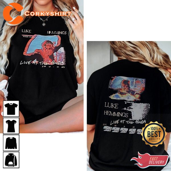 Luke Hemmings Music Concert Live At The Fonda T-shirt