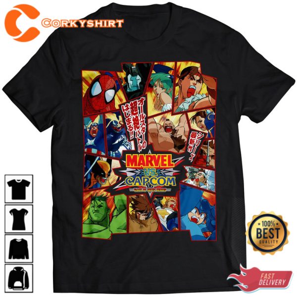 MVC Japanese Arcade Flyer Premium Fan T-shirt