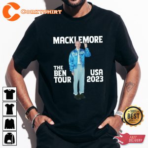 Macklemore BEN US Tour 2023 Thank For A Memorable Shirt