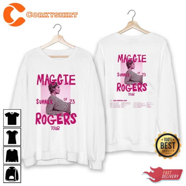 Maggie Rogers UK & EU Summer Of 23 Tour Shirt For Fan Concert Gift