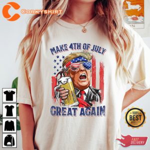 Make 4th of July Great Again Trump T-Shirt