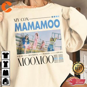 Mamamoo Kpop My Con Tour Best Gift For Passionate Fans Sweatshirt