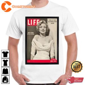 Marilyn Monroe Life Magazine T-Shirt